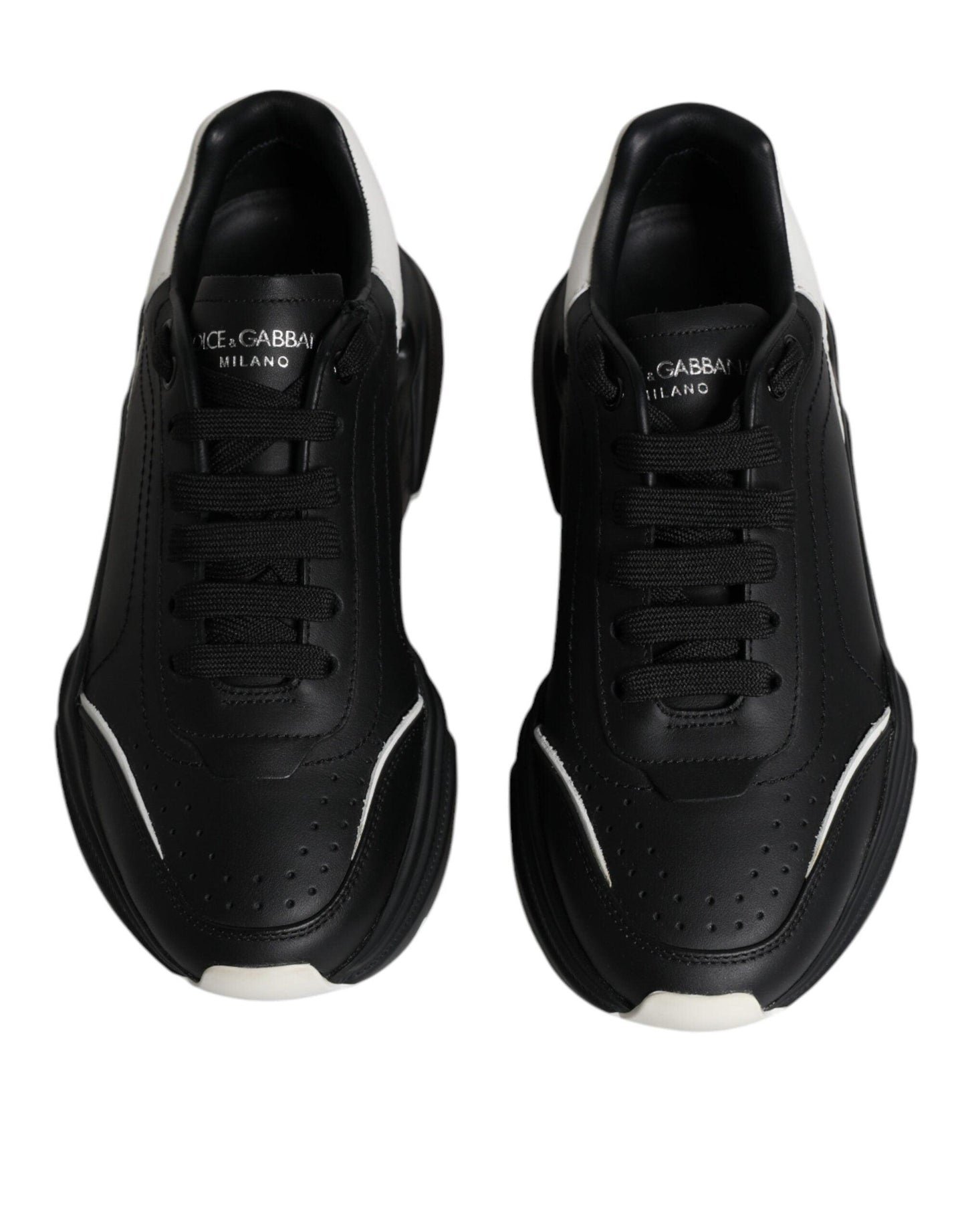 Dolce & Gabbana Black Daymaster Low Top Men Sneakers Shoes - Arichezz.store