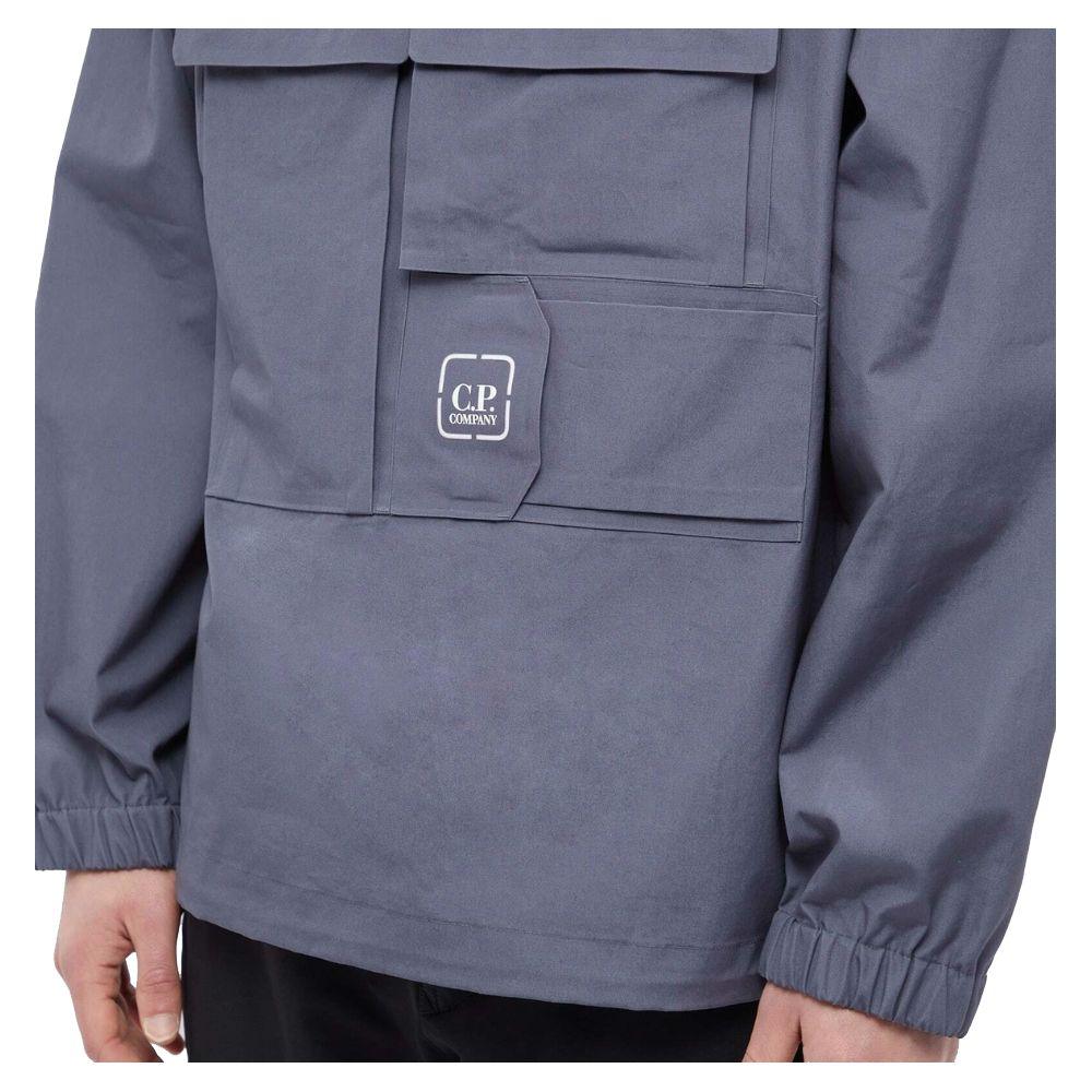 C.P. Company Gray Cotton Jacket - Arichezz.store