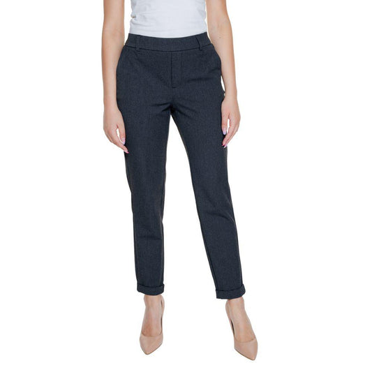 Vero Moda Gray Polyester Jeans & Pant