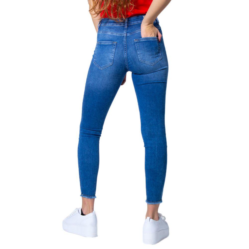 Only Blue Cotton Jeans & Pant