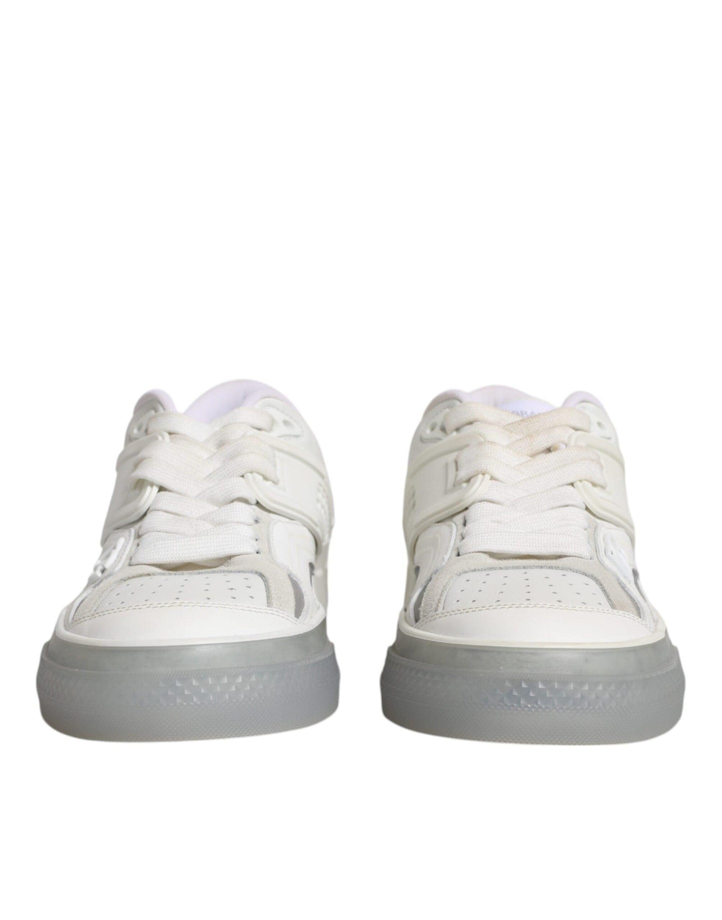 Dolce & Gabbana White DG Logo CUSTOM 2.Zero Sneakers Shoes - Arichezz.store