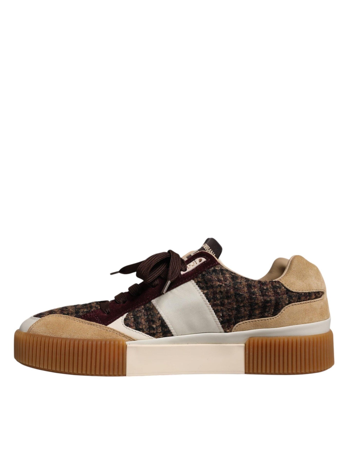 Dolce & Gabbana Multicolor Miami Leather Low Top Sneakers Shoes - Arichezz.store