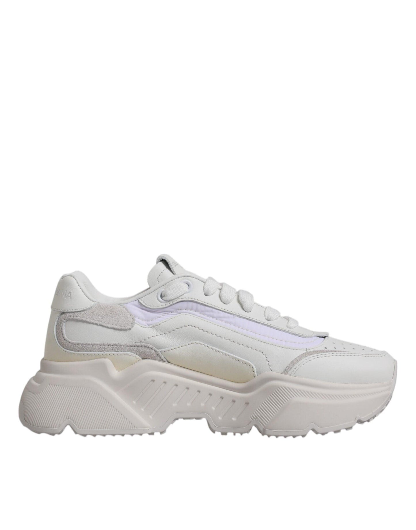 Dolce & Gabbana White Daymaster Low Top Sneakers Shoes - Arichezz.store