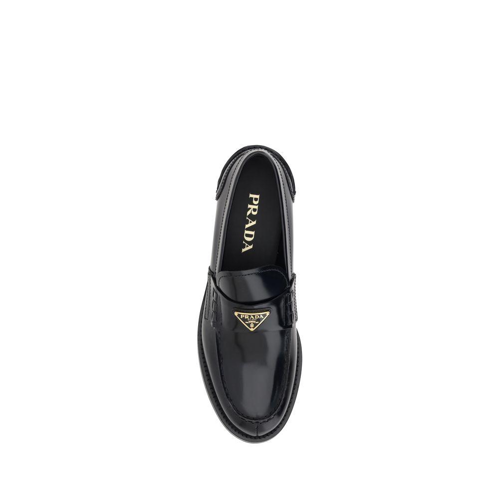 Prada Logo Loafers - Arichezz.store