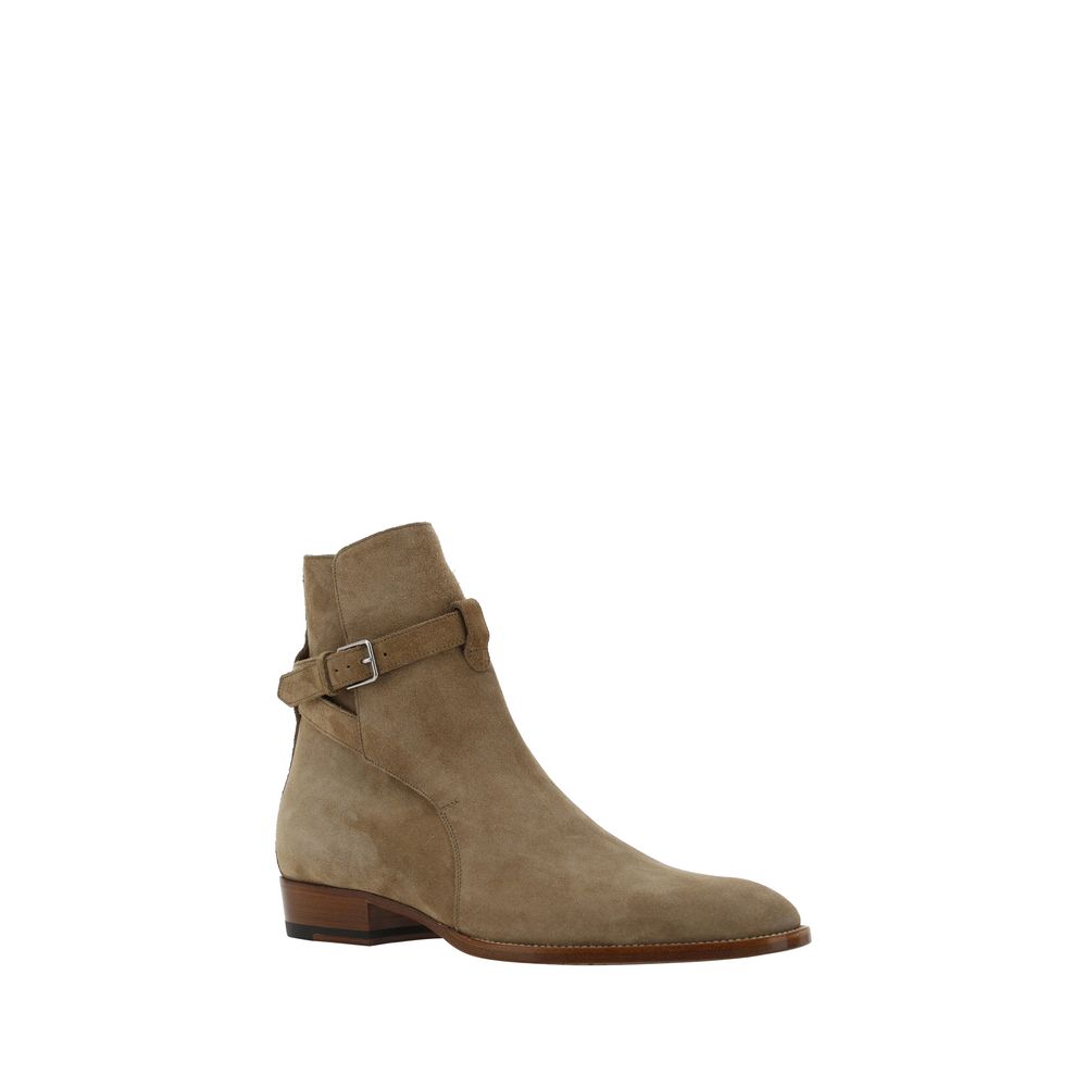 Saint Laurent Wyatt Ankle Boots - Arichezz.store