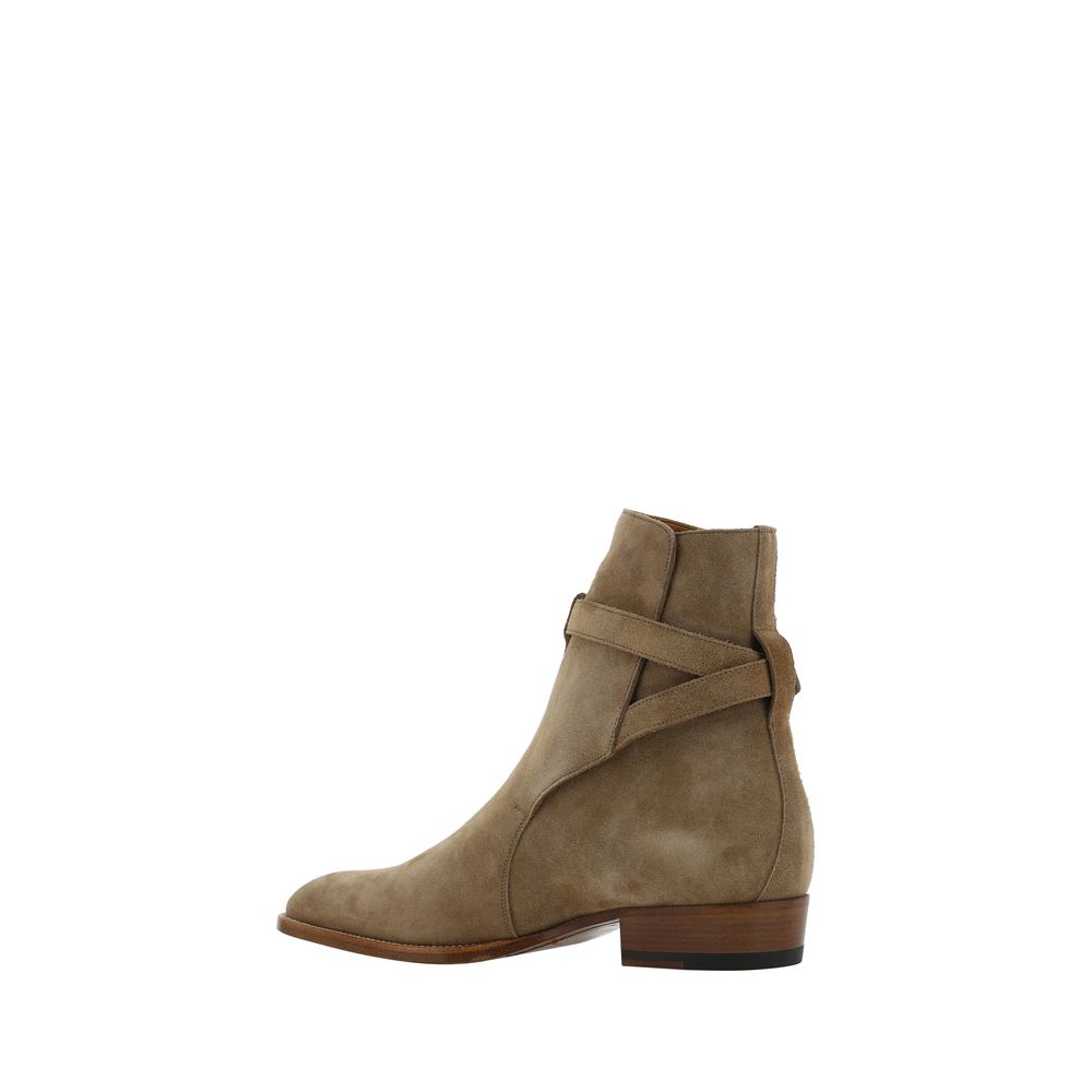 Saint Laurent Wyatt Ankle Boots - Arichezz.store