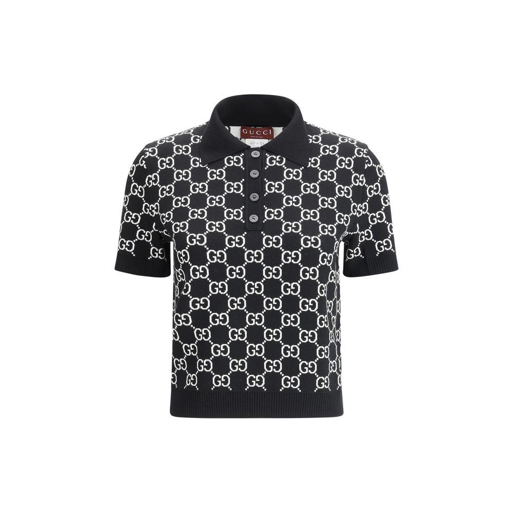 Gucci GG wool jacquard Polo Top - Arichezz.store