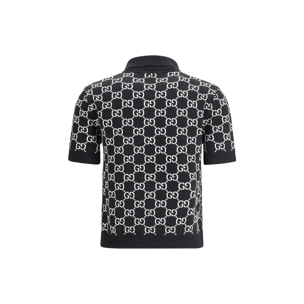 Gucci GG wool jacquard Polo Top - Arichezz.store