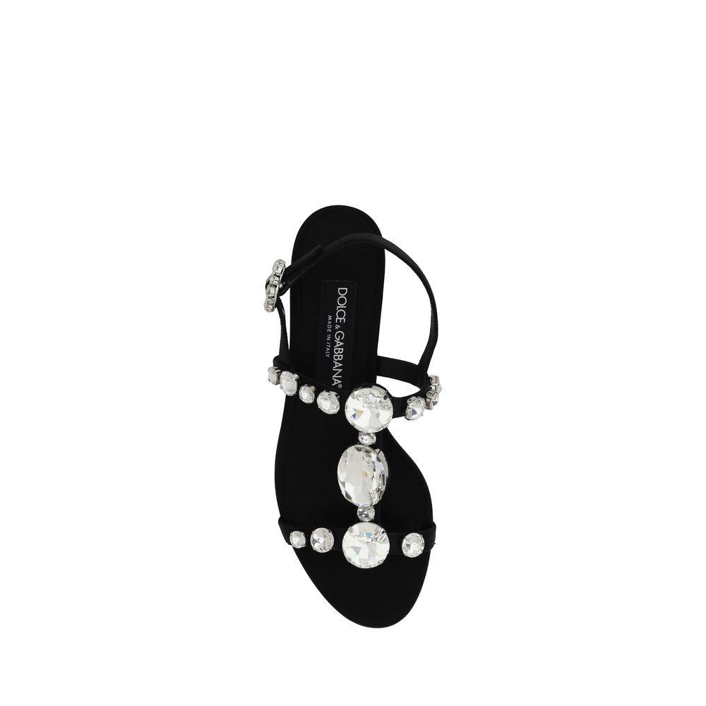 Dolce & Gabbana Jeweled Sandals - Arichezz.store