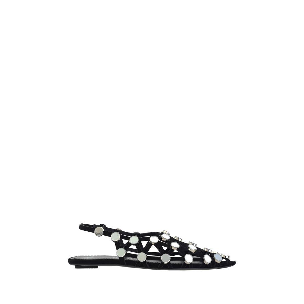 The Attico Grid Ballerinas - Arichezz.store