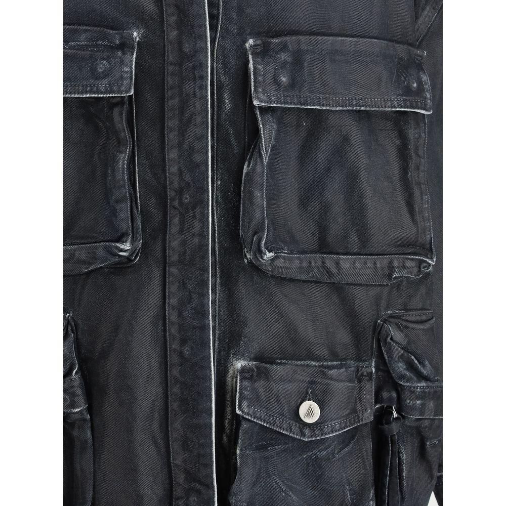 The Attico Fern Denim Jacket - Arichezz.store