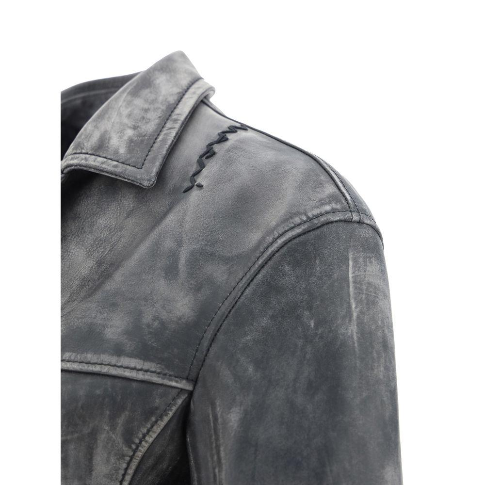 Marni Leather Jacket - Arichezz.store