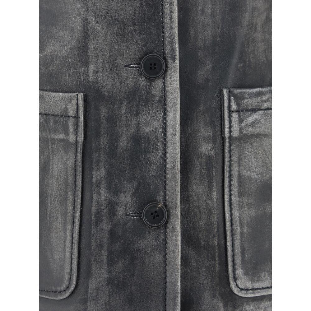 Marni Leather Jacket - Arichezz.store