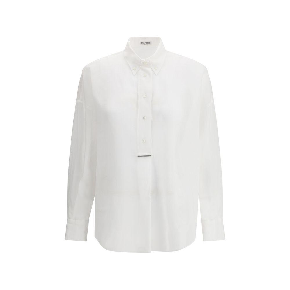 Brunello Cucinelli semi-transparent Shirt - Arichezz.store