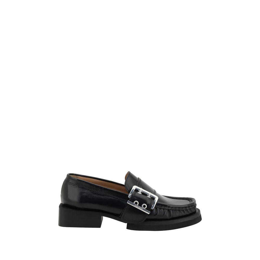 Ganni Feminine Buckle Loafers - Arichezz.store