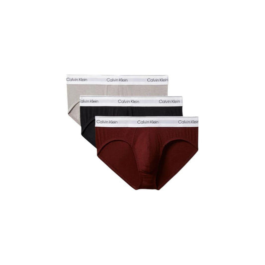 Calvin Klein Underwear Bordeaux Cotton Underwear - Arichezz.store