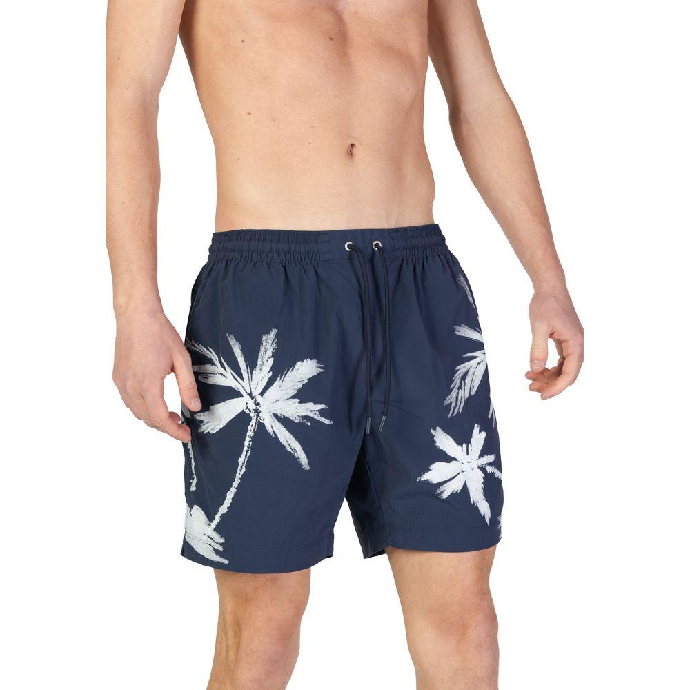 Hugo Boss Blue Polyamide Swimwear - Arichezz.store