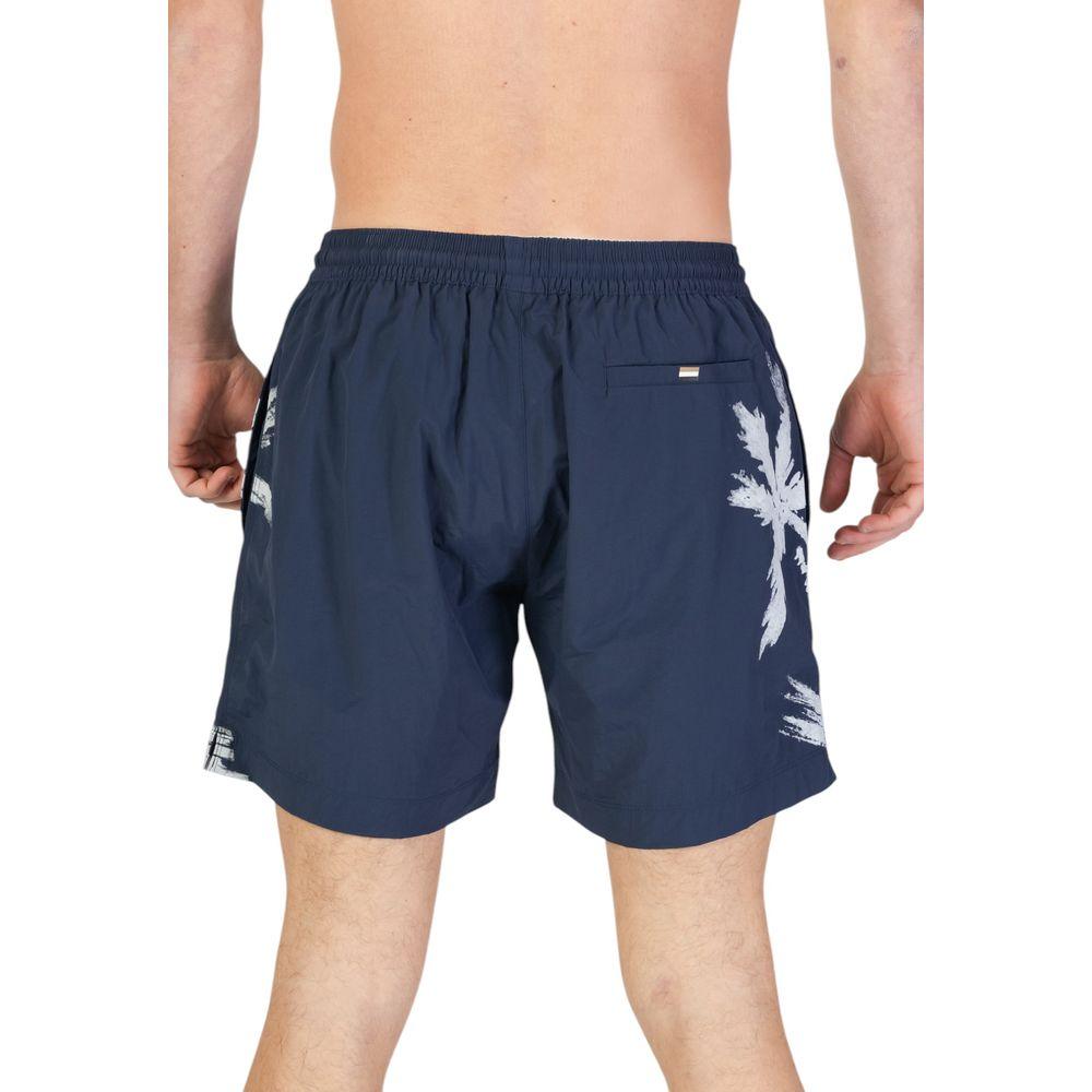 Hugo Boss Blue Polyamide Swimwear - Arichezz.store