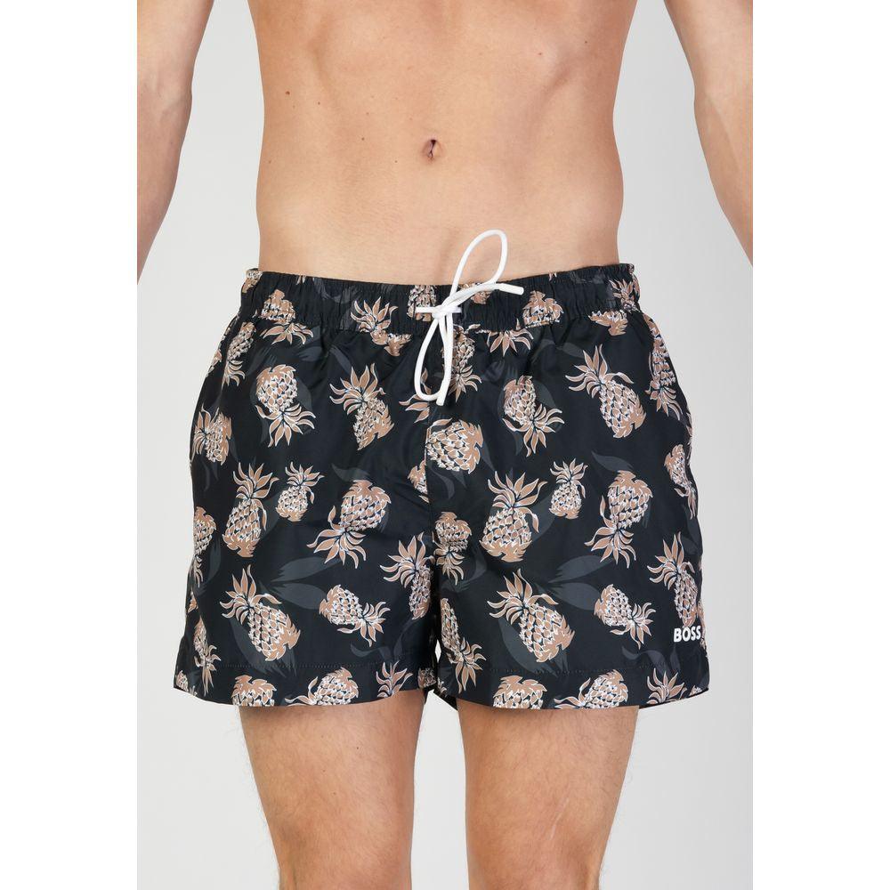 Hugo Boss Black Recycled Polyester Swimwear - Arichezz.store