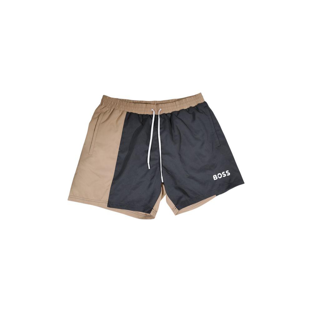 Hugo Boss Beige Polyester Swimwear - Arichezz.store