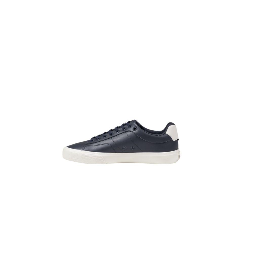 Hugo Boss Blue Leather Sneaker - Arichezz.store