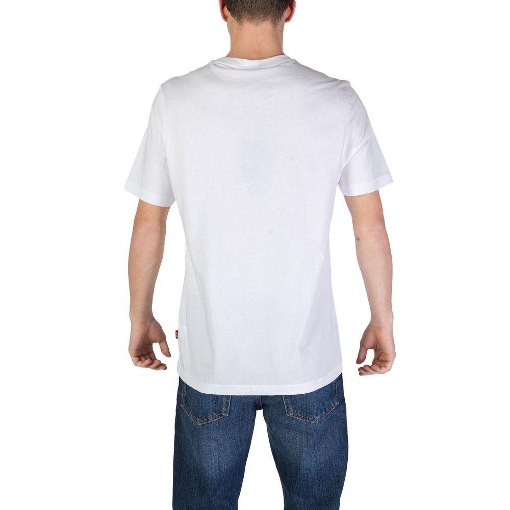 Hugo Boss White Cotton T-Shirt - Arichezz.store