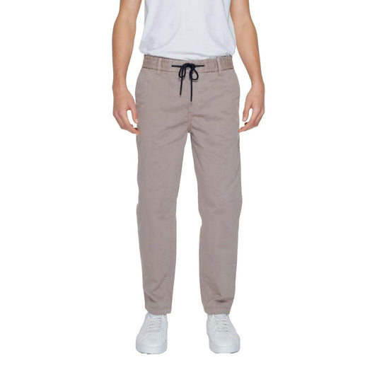 Hugo Boss Brown Cotton Jeans & Pant - Arichezz.store