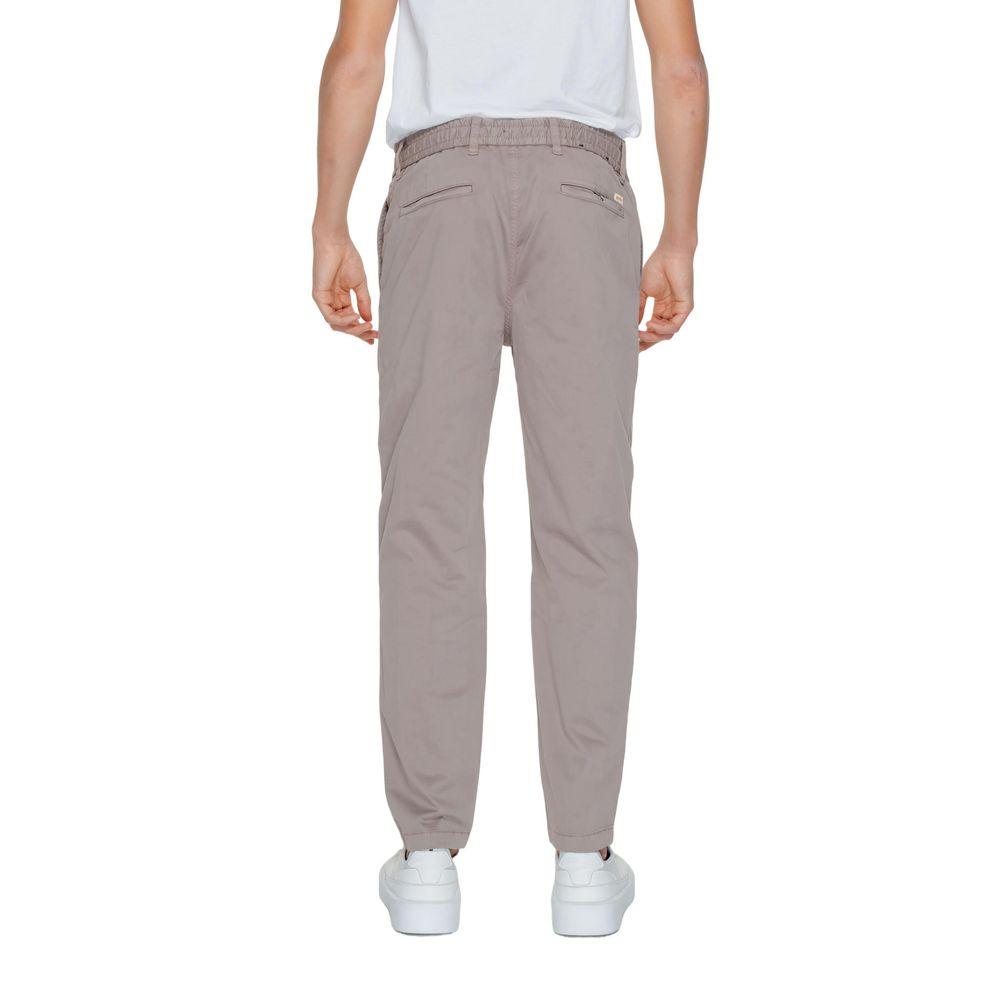 Hugo Boss Brown Cotton Jeans & Pant - Arichezz.store