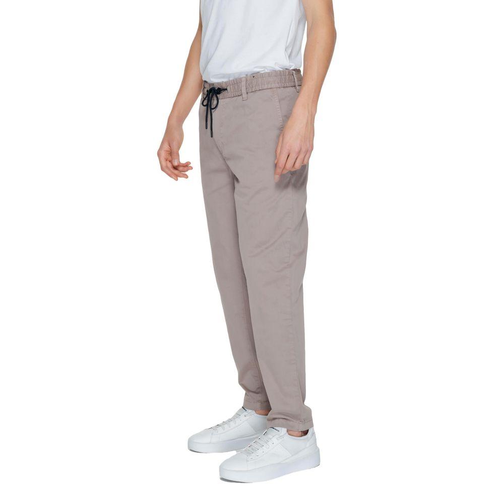 Hugo Boss Brown Cotton Jeans & Pant - Arichezz.store