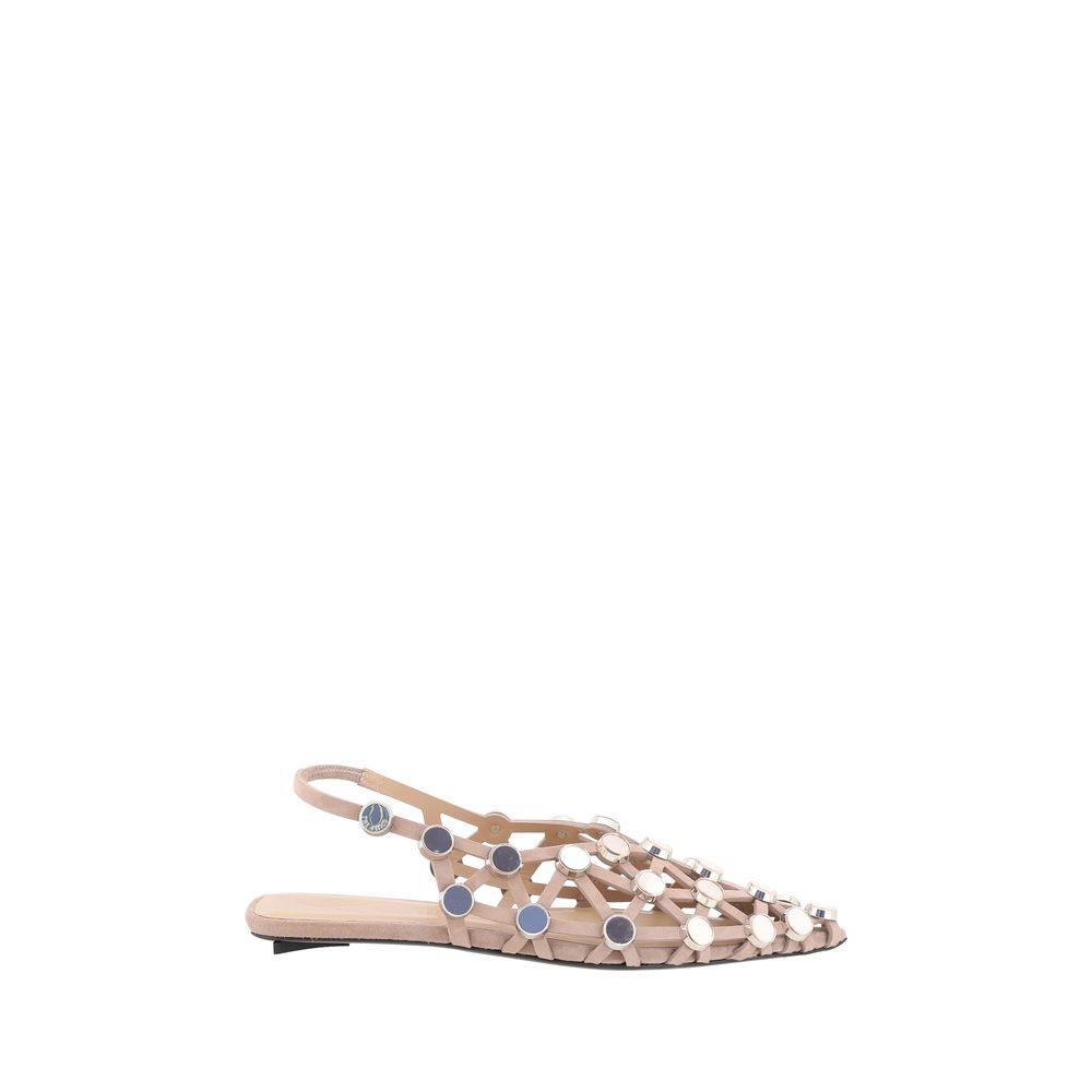 The Attico Grid Ballerinas - Arichezz.store