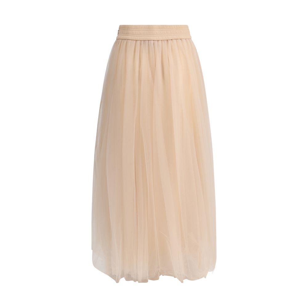 Fabiana Filippi tulle Midi Skirt - Arichezz.store