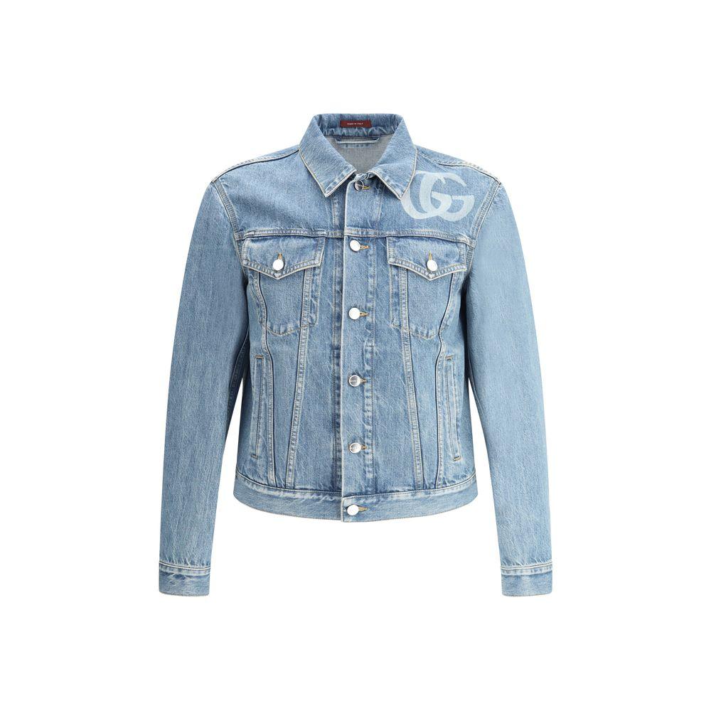 Gucci Double G Denim Jacket - Arichezz.store