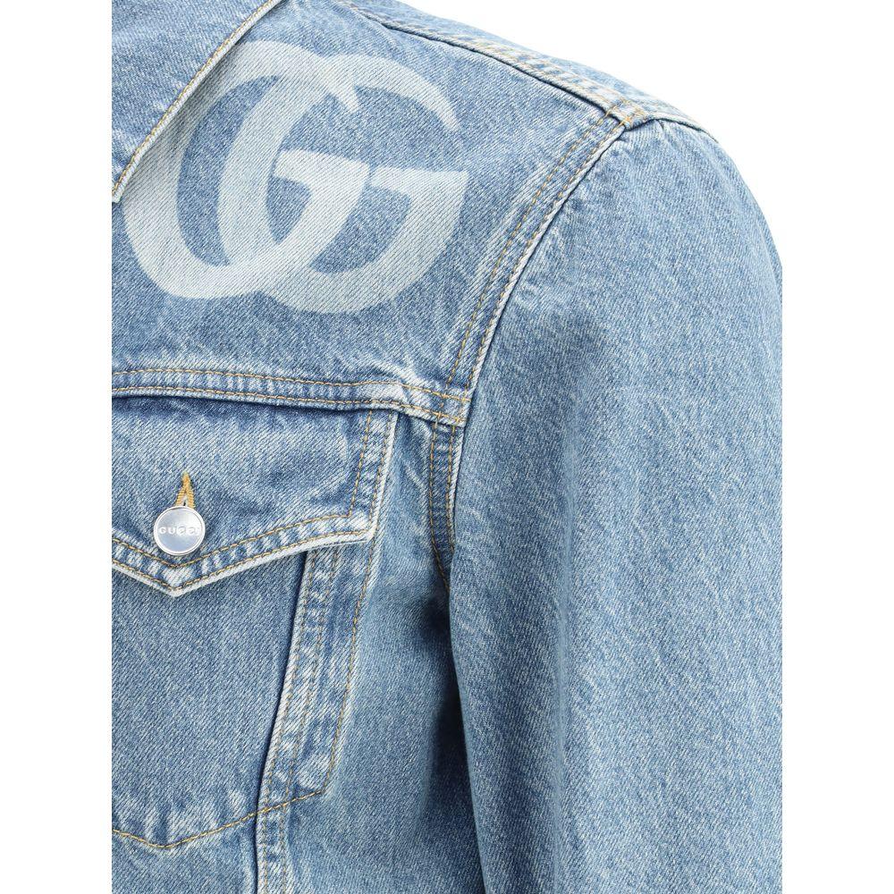 Gucci Double G Denim Jacket - Arichezz.store