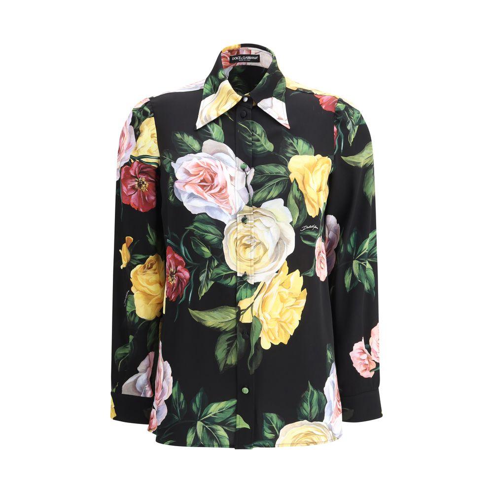 Dolce & Gabbana Rose and peony print Shirt - Arichezz.store