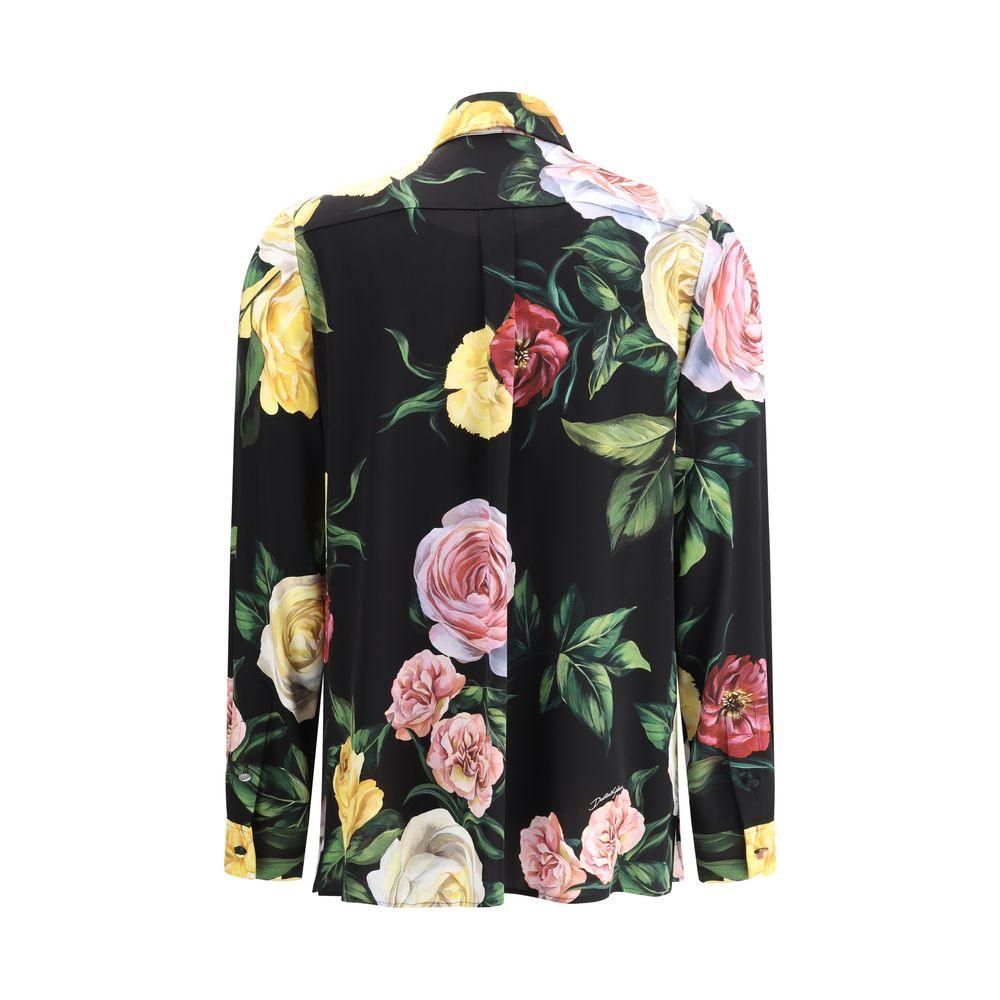 Dolce & Gabbana Rose and peony print Shirt - Arichezz.store