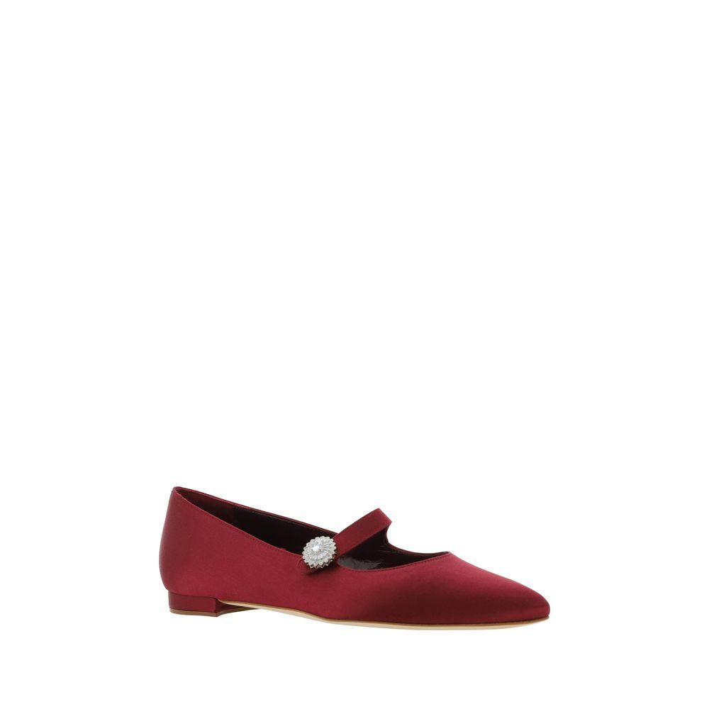 Manolo Blahnik Mary Jane Ballerinas - Arichezz.store