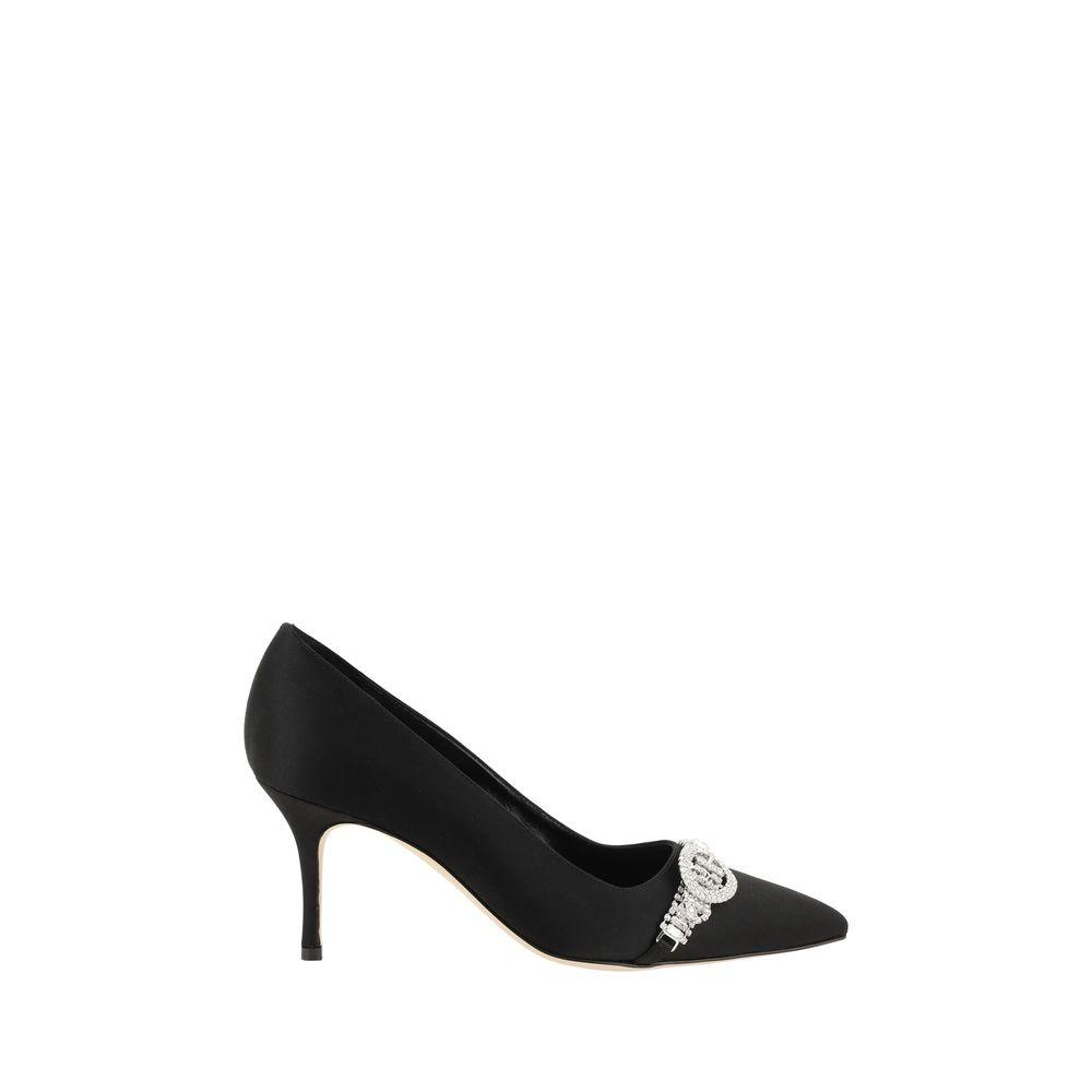 Manolo Blahnik Asapump Satin Pumps - Arichezz.store