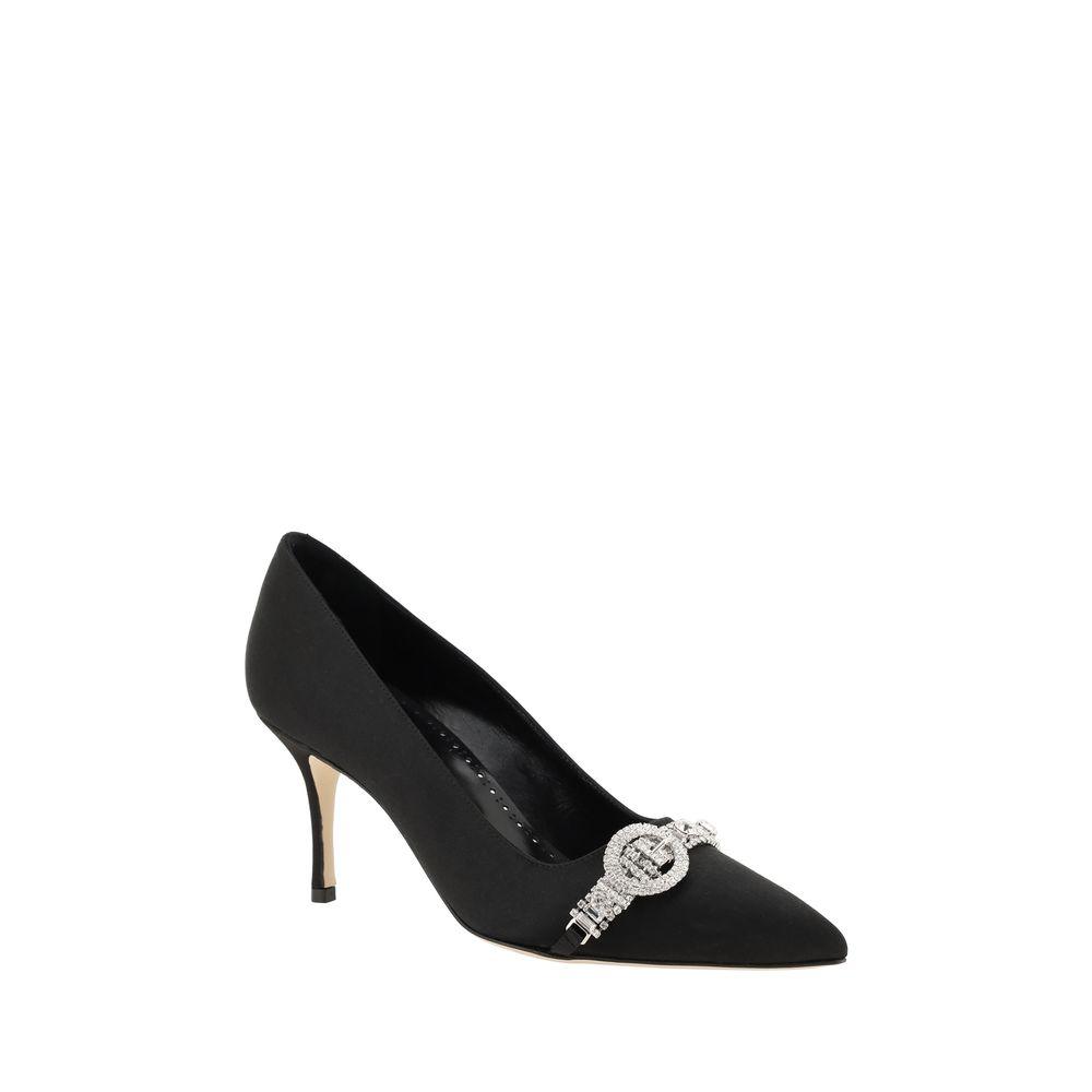 Manolo Blahnik Asapump Satin Pumps - Arichezz.store