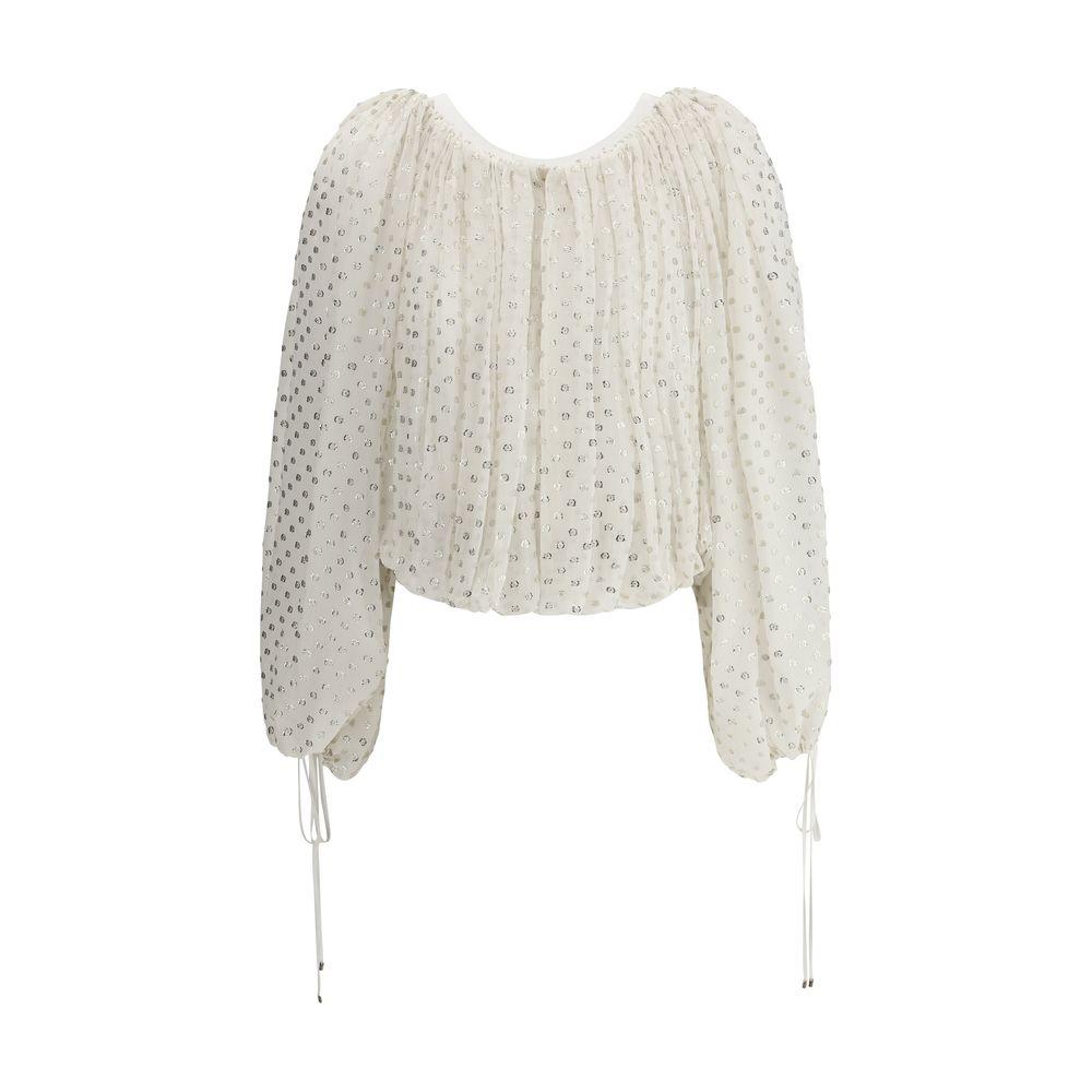 Chloé Off-Shoulder Shirt - Arichezz.store