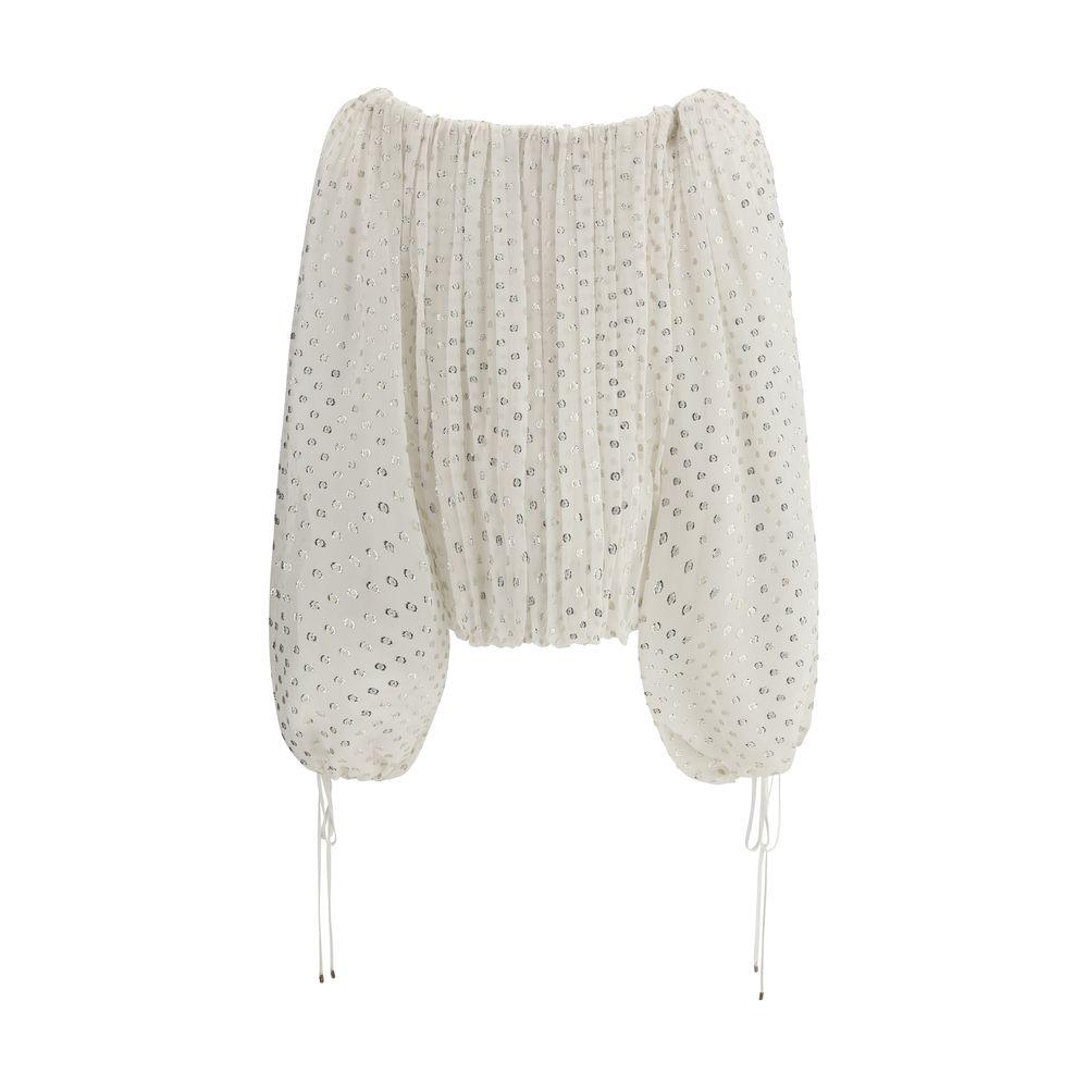 Chloé Off-Shoulder Shirt - Arichezz.store