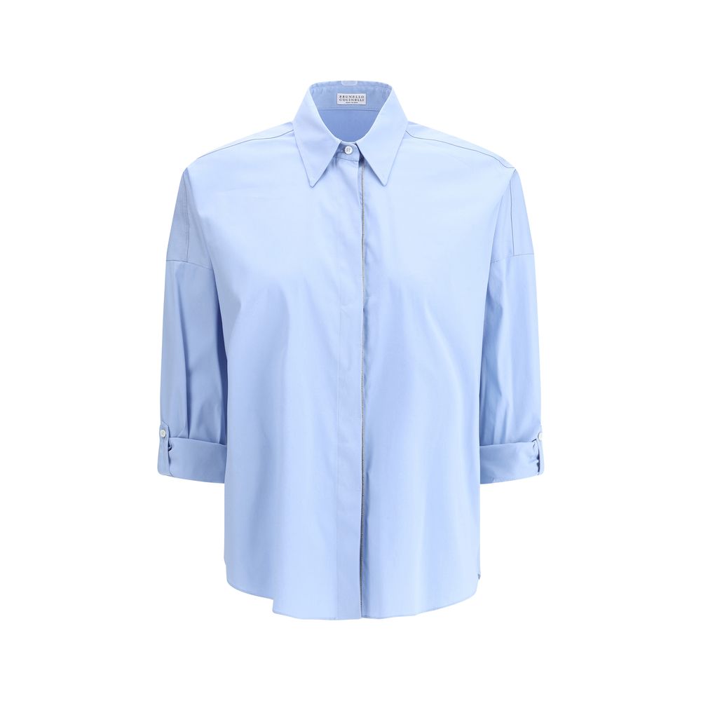 Brunello Cucinelli Shiny monili Shirt - Arichezz.store