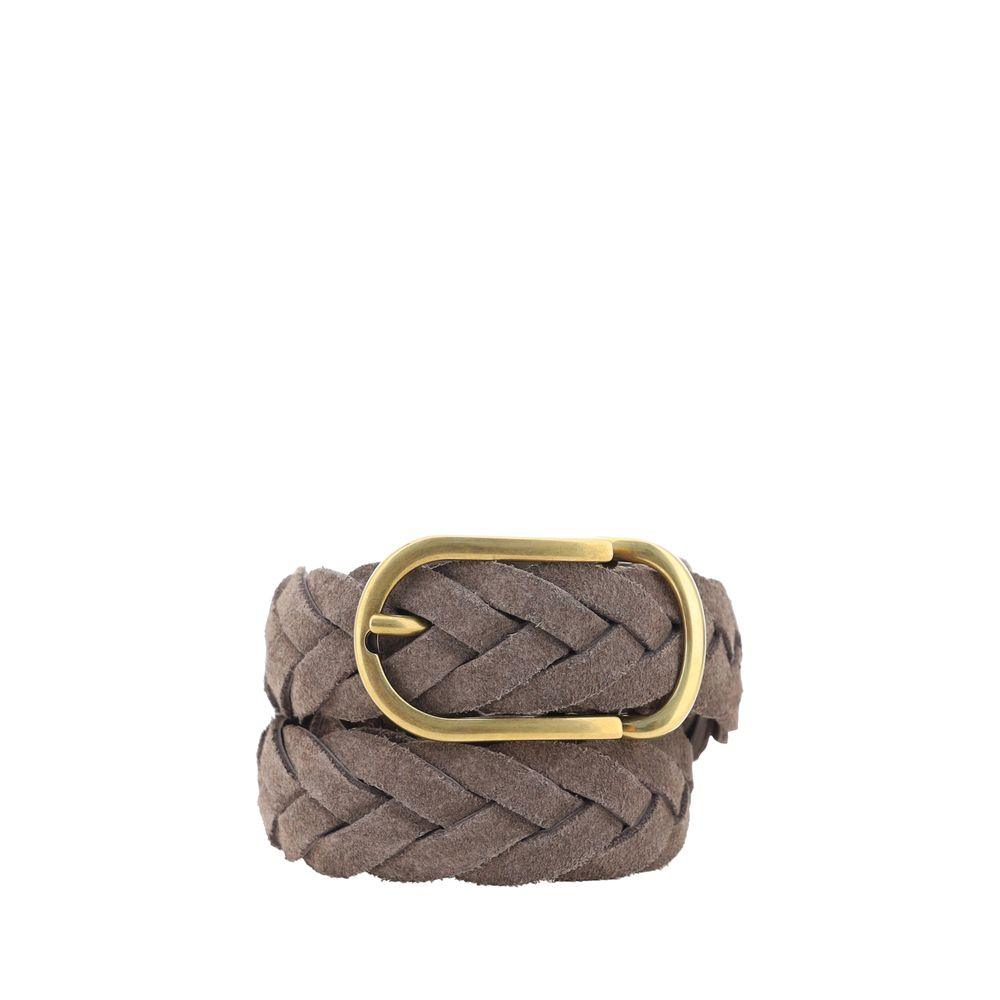 Brunello Cucinelli Leather belt braided design - Arichezz.store