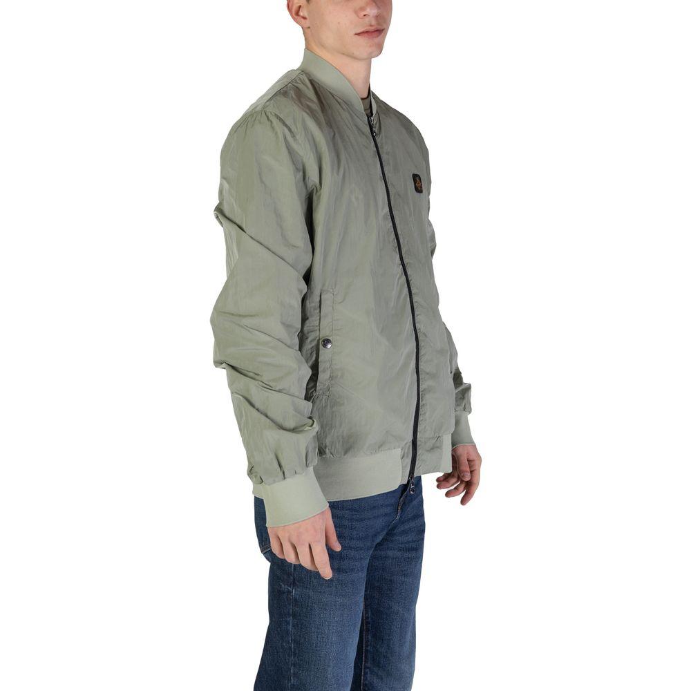 Refrigiwear Green Polyamide Jacket - Arichezz.store