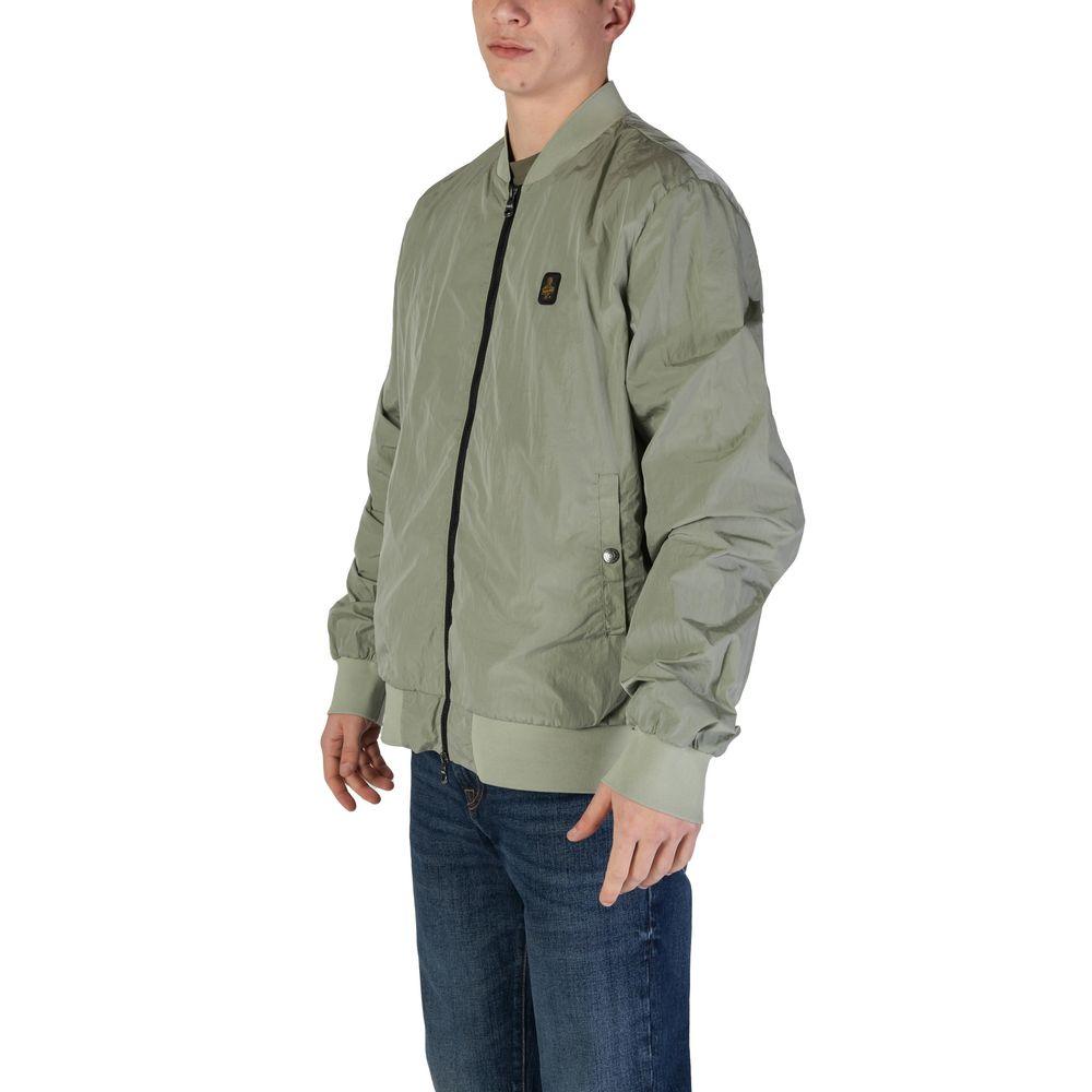 Refrigiwear Green Polyamide Jacket - Arichezz.store