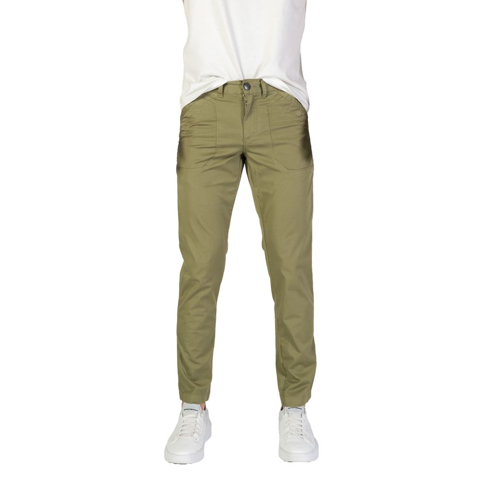 Refrigiwear Green Cotton Jeans & Pant - Arichezz.store