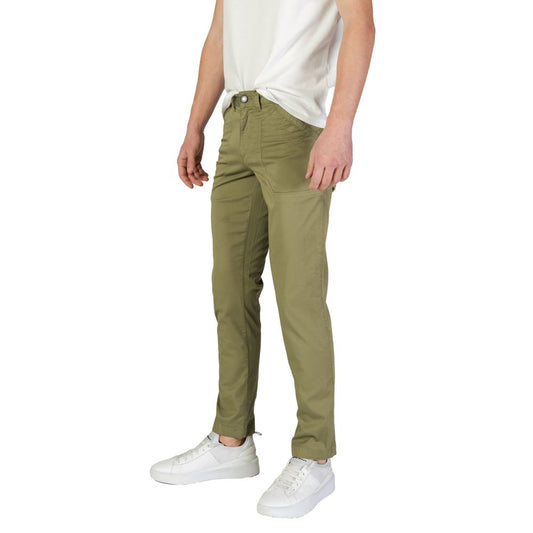 Refrigiwear Green Cotton Jeans & Pant - Arichezz.store