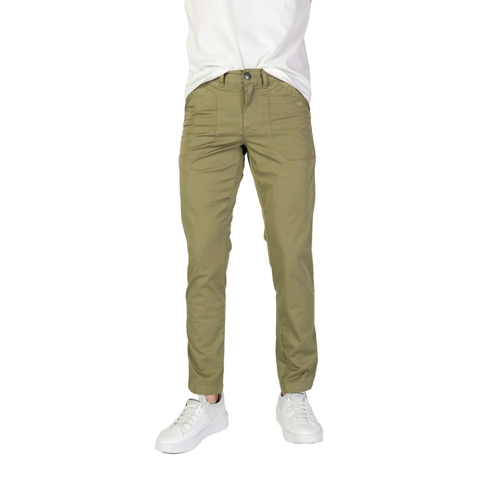 Refrigiwear Green Cotton Jeans & Pant - Arichezz.store