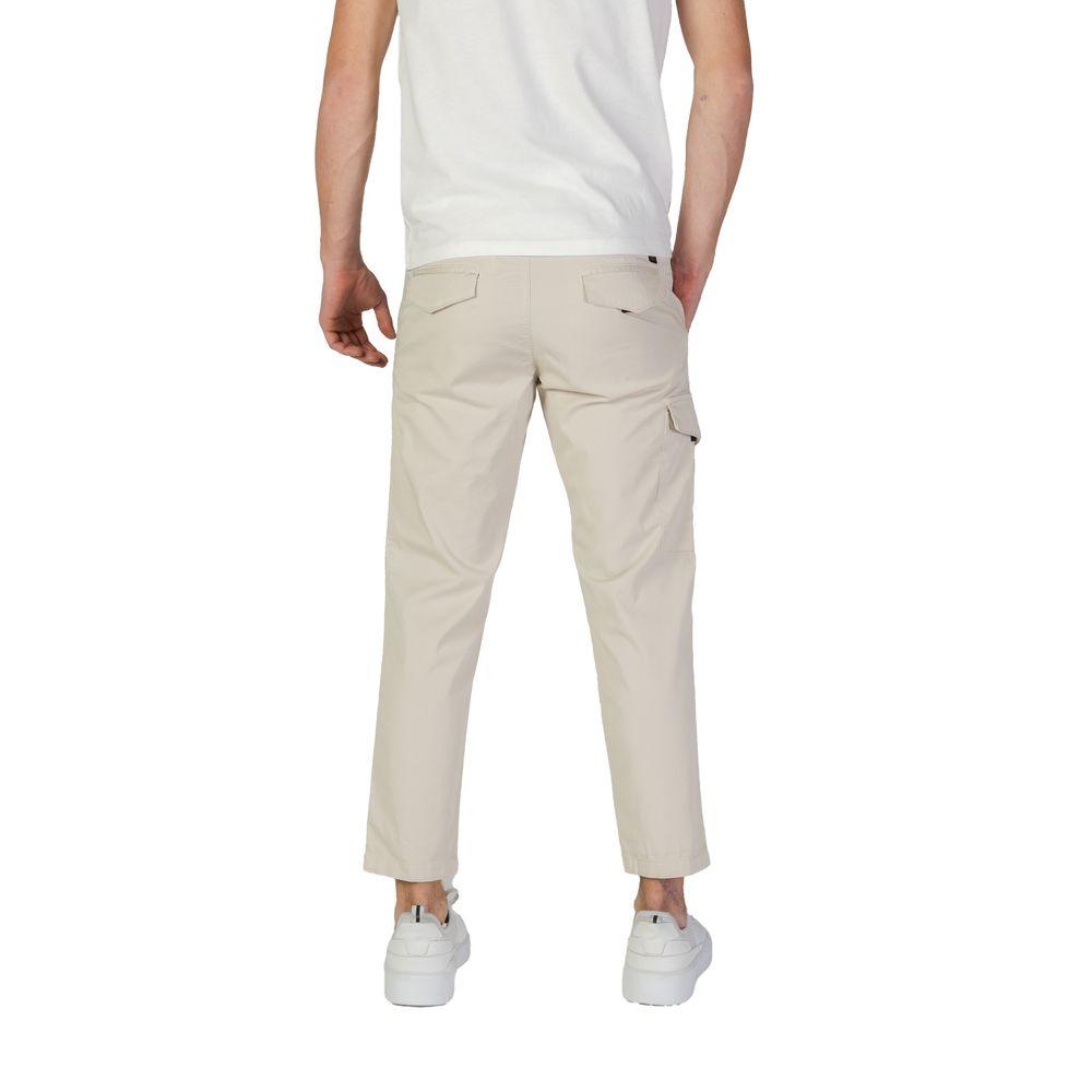 Refrigiwear Beige Cotton Jeans & Pant - Arichezz.store