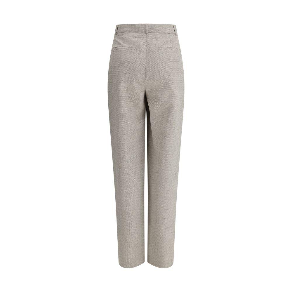 Fendi Pied-de-Poule Wool Pants