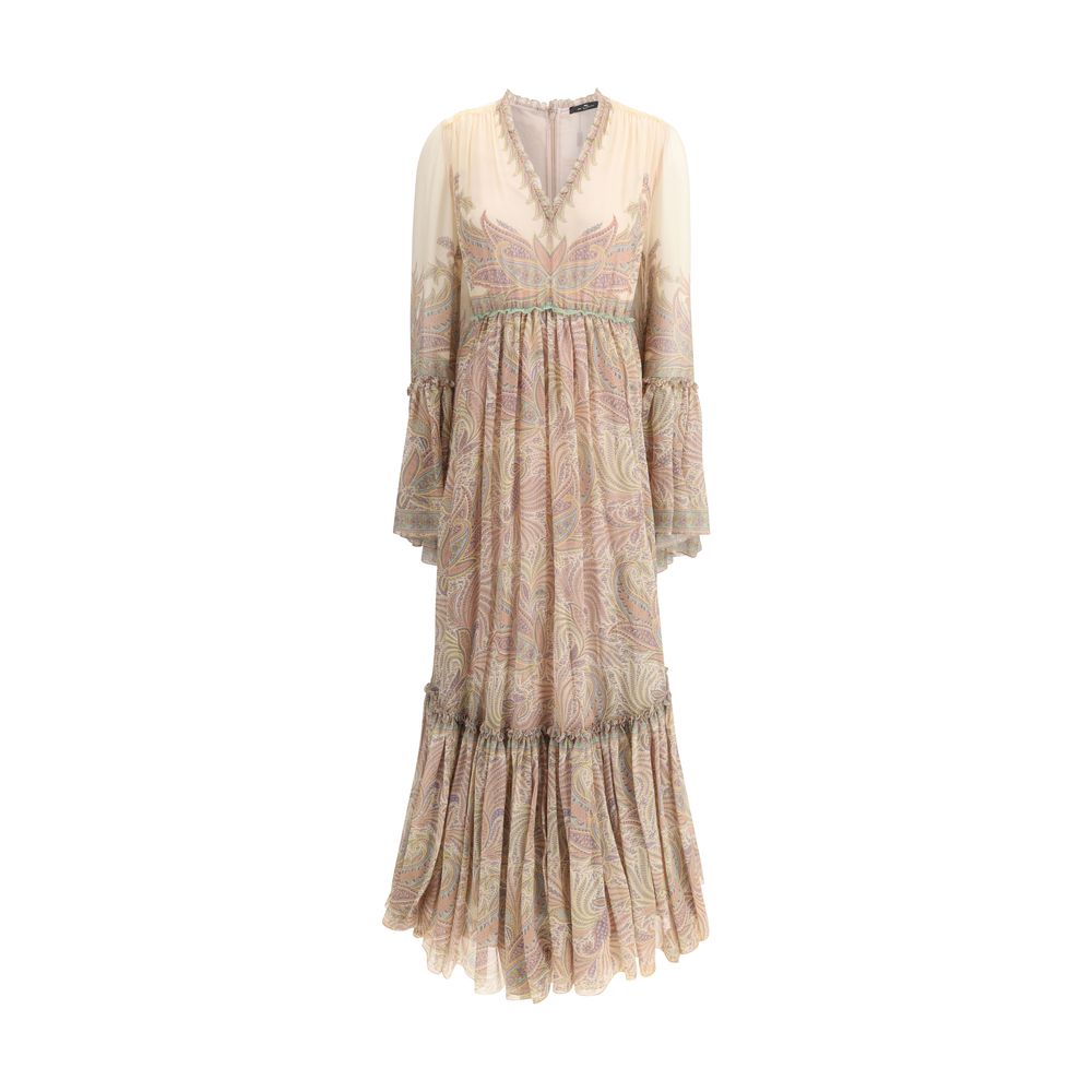 Etro Floral print Long Dress - Arichezz.store